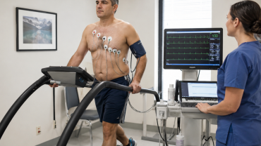 test da sforzo al treadmill